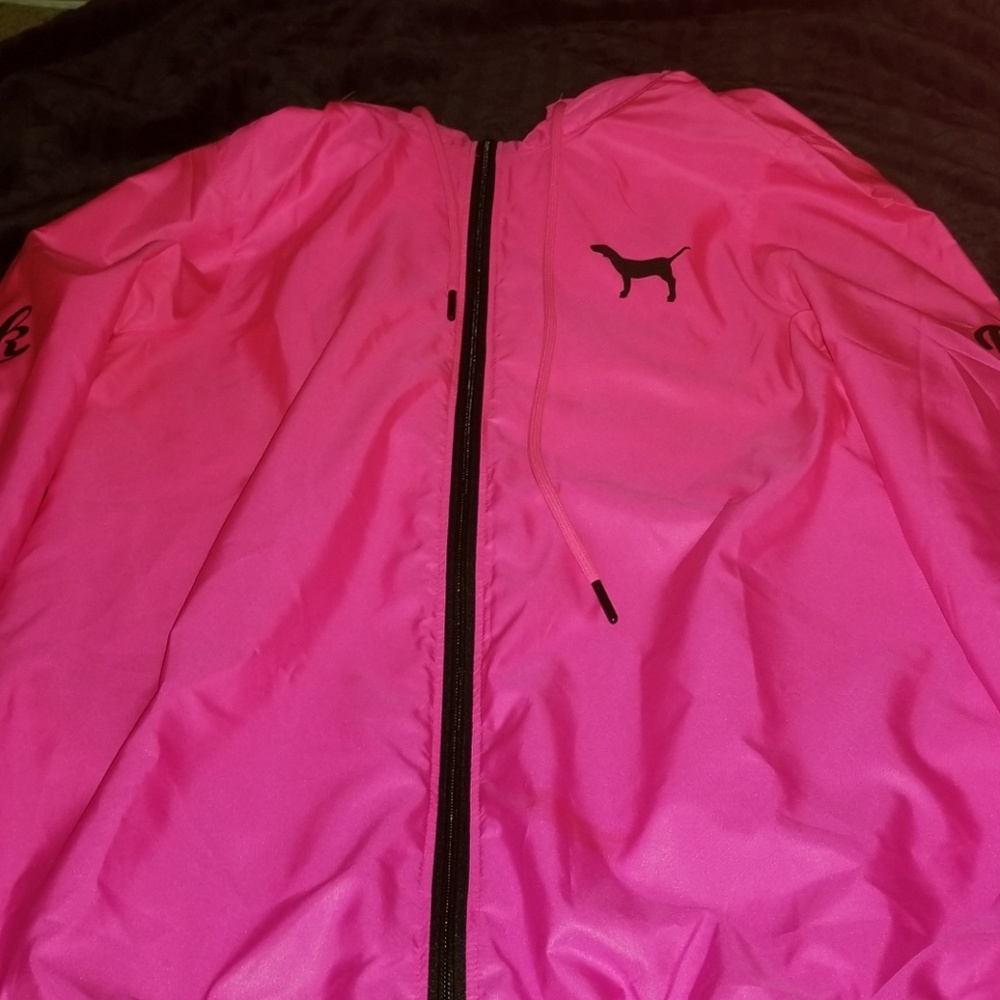 ON HOLD Victorias secret pink ombre windbreaker